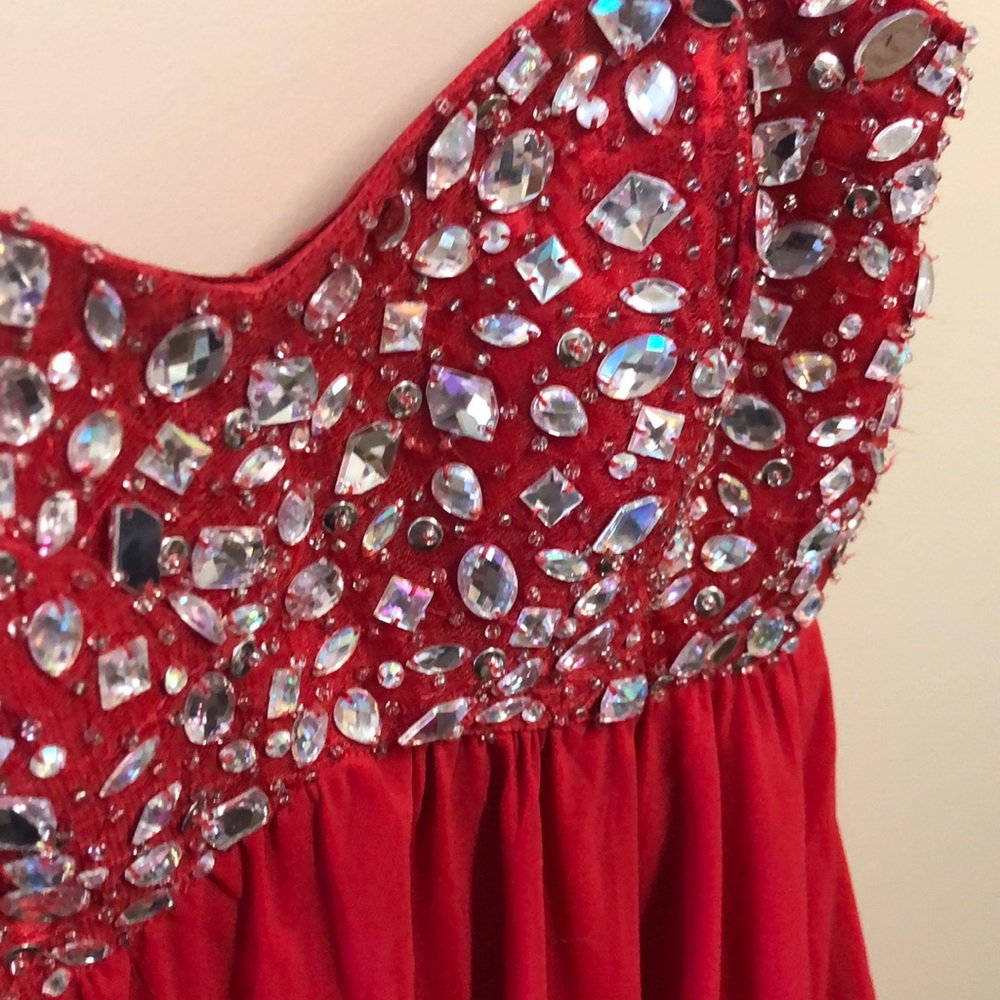 Red Prom Dress - Picture 2 of 4
